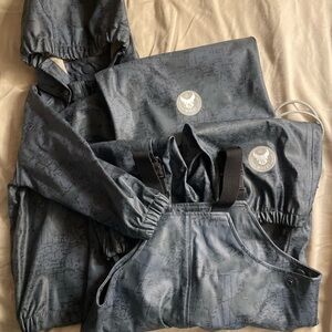 Wheat Kids Danish Muted Navy-Purple Rain Set 18m 86cm